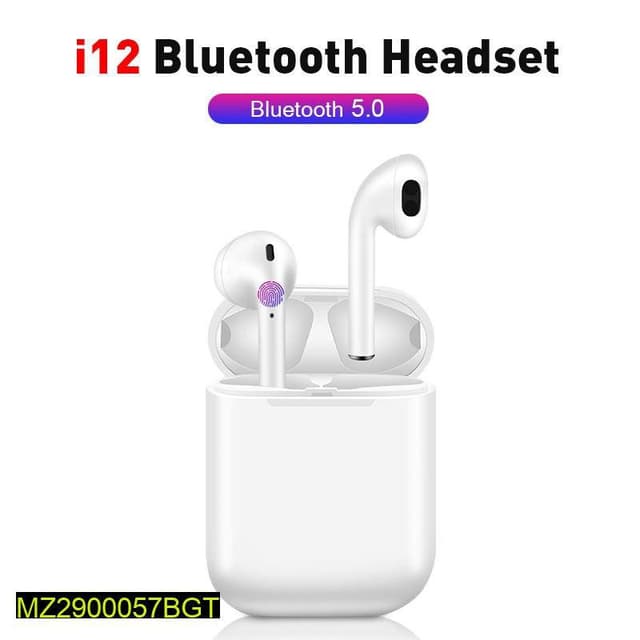 Bluetooth 5.0 Wireless Earphones I12 TWS