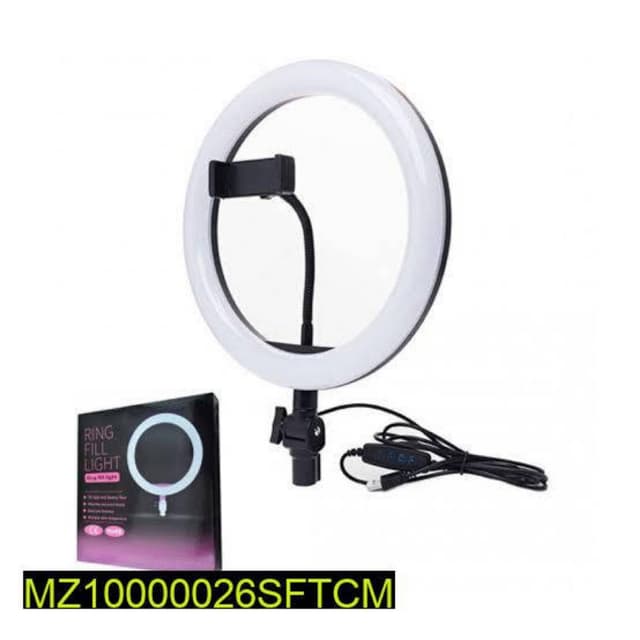Professional USB Powered LED Ring Light with Mobile Holder