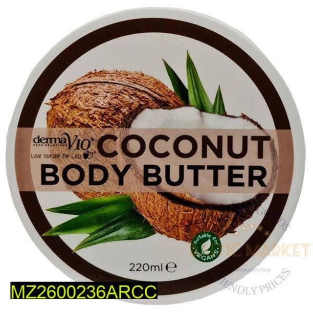 Derma V10 Body Buter- Mango, Coconut and Vanilla